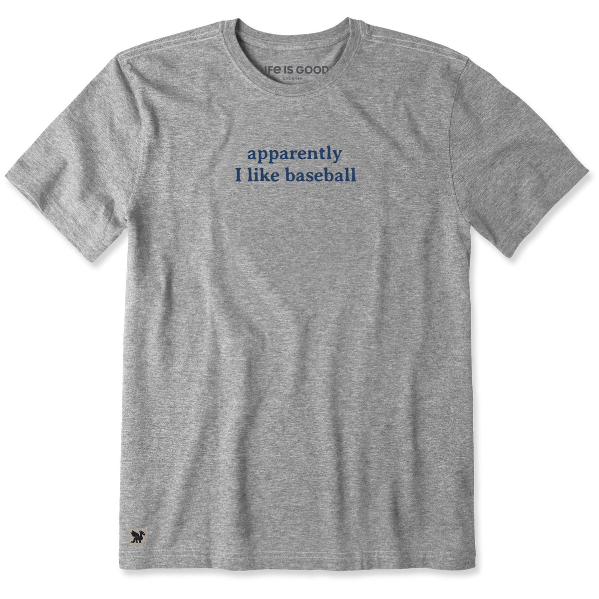 Men's Apparently I Like Baseball Short Sleeve Crusher Tee product image 3