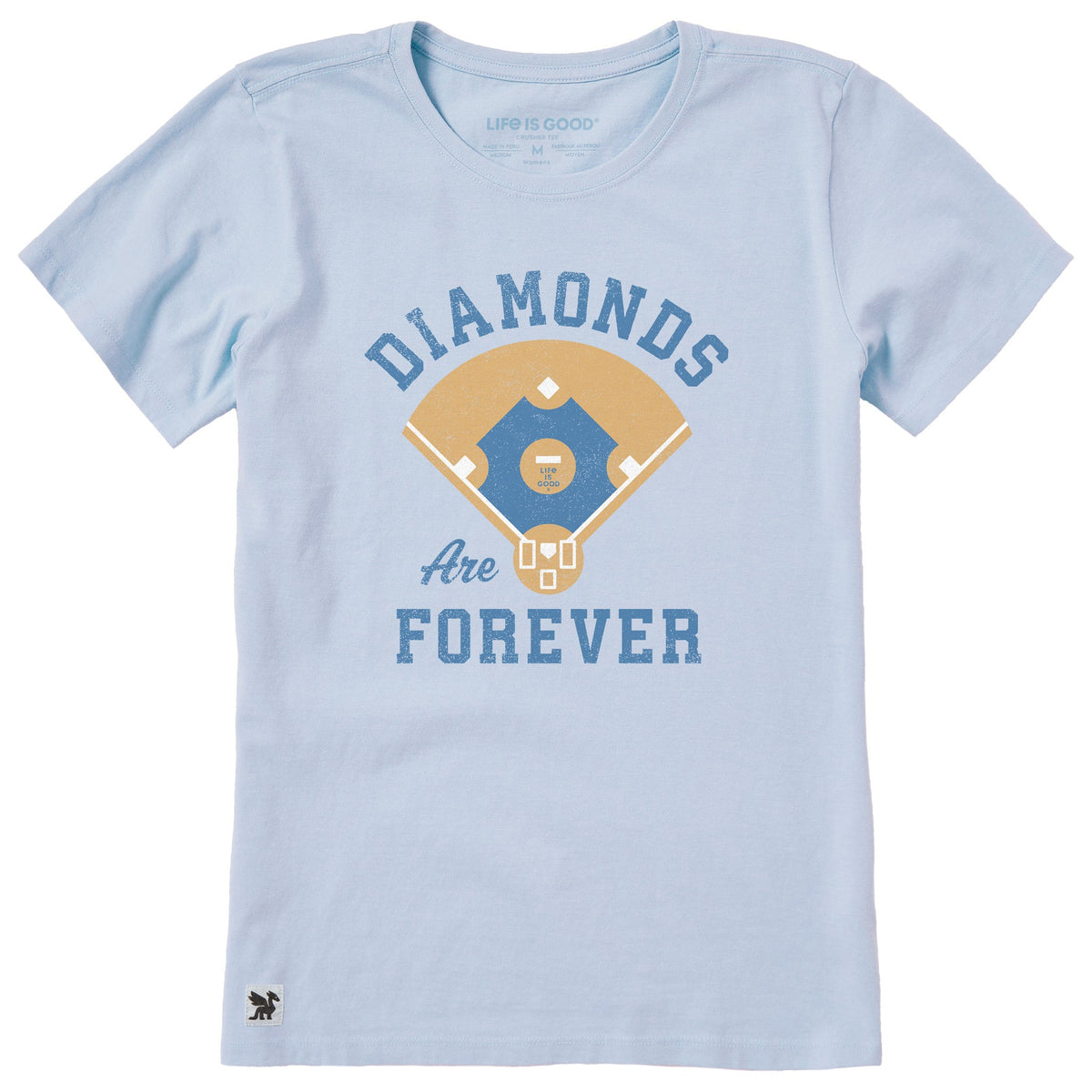 Women's Diamonds are Forever Short Sleeve Crusher Tee product image 5