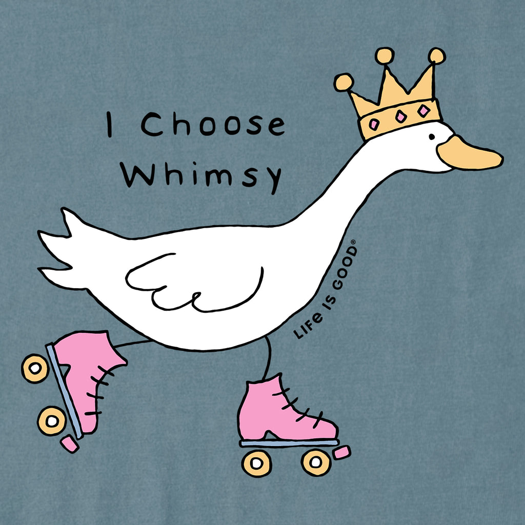 Women's I Choose Whimsy Short Sleeve Crusher Boxy Tee product image 4