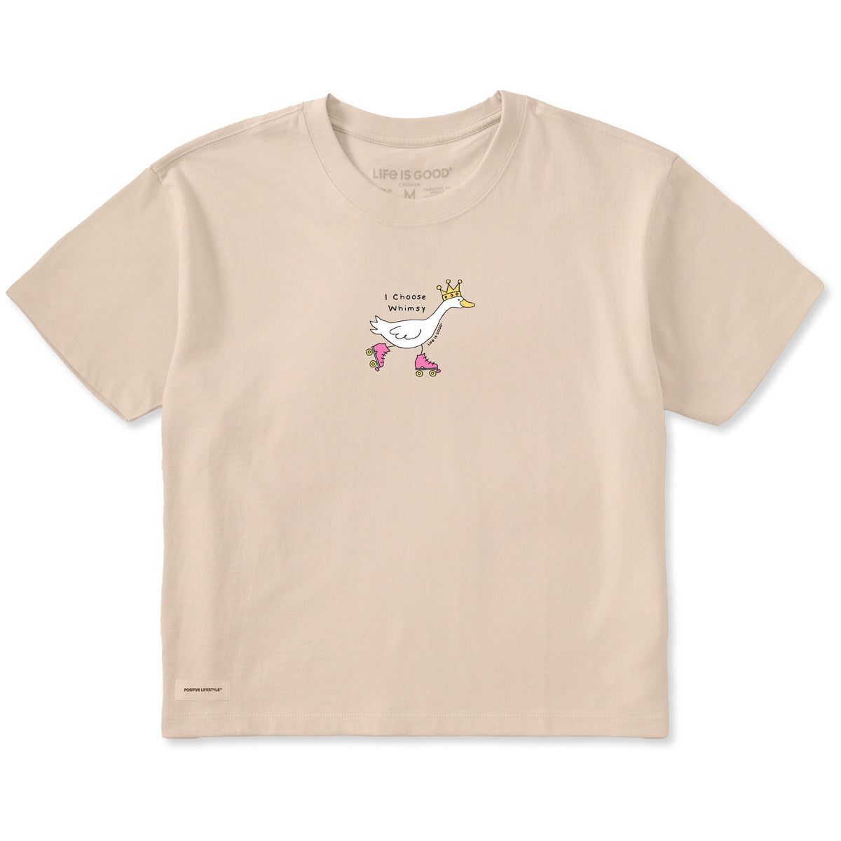 Women's I Choose Whimsy Short Sleeve Crusher Boxy Tee product image 7