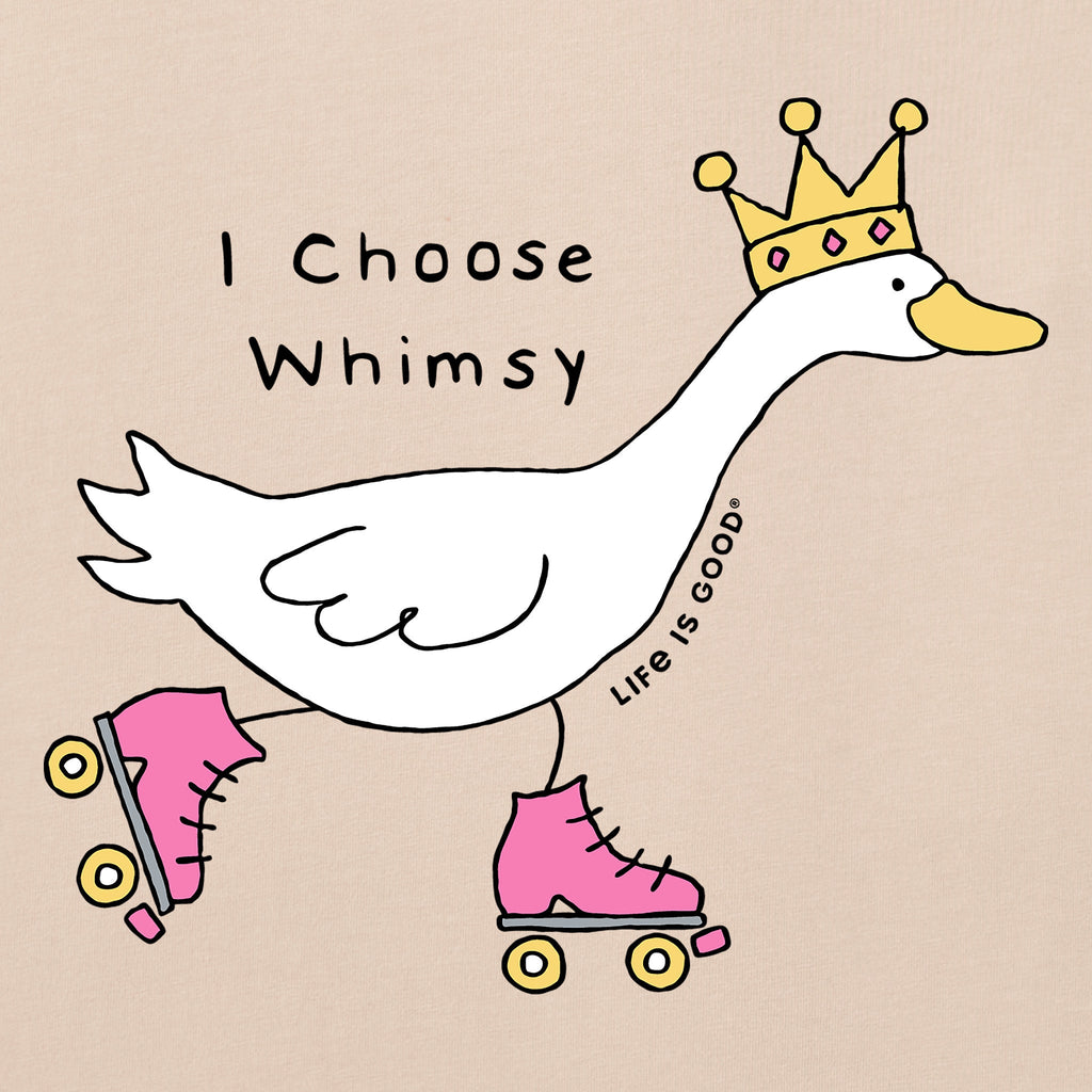 Women's I Choose Whimsy Short Sleeve Crusher Boxy Tee product image 8