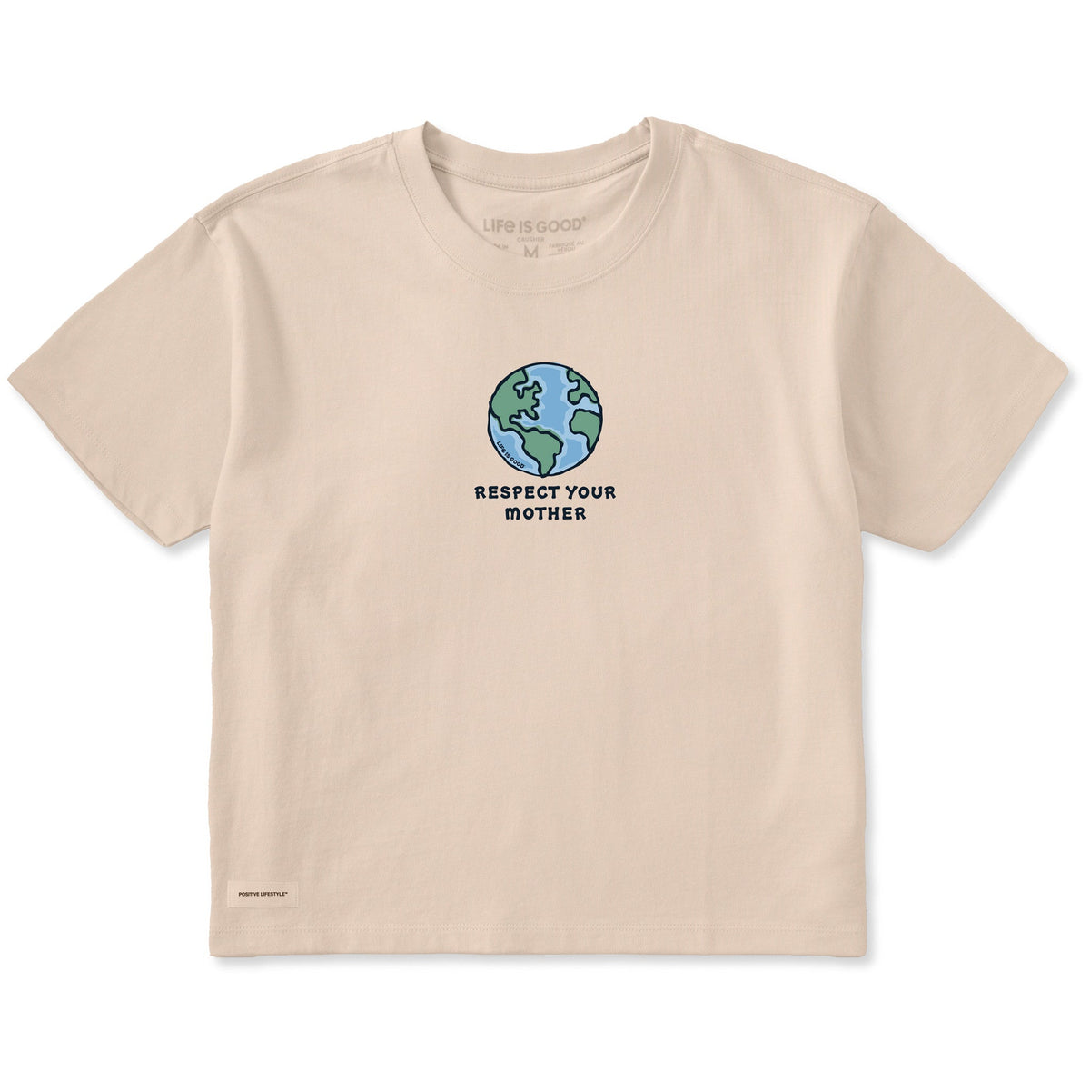 Women's Respect Your Mother Short Sleeve Crusher Boxy Tee product image 3