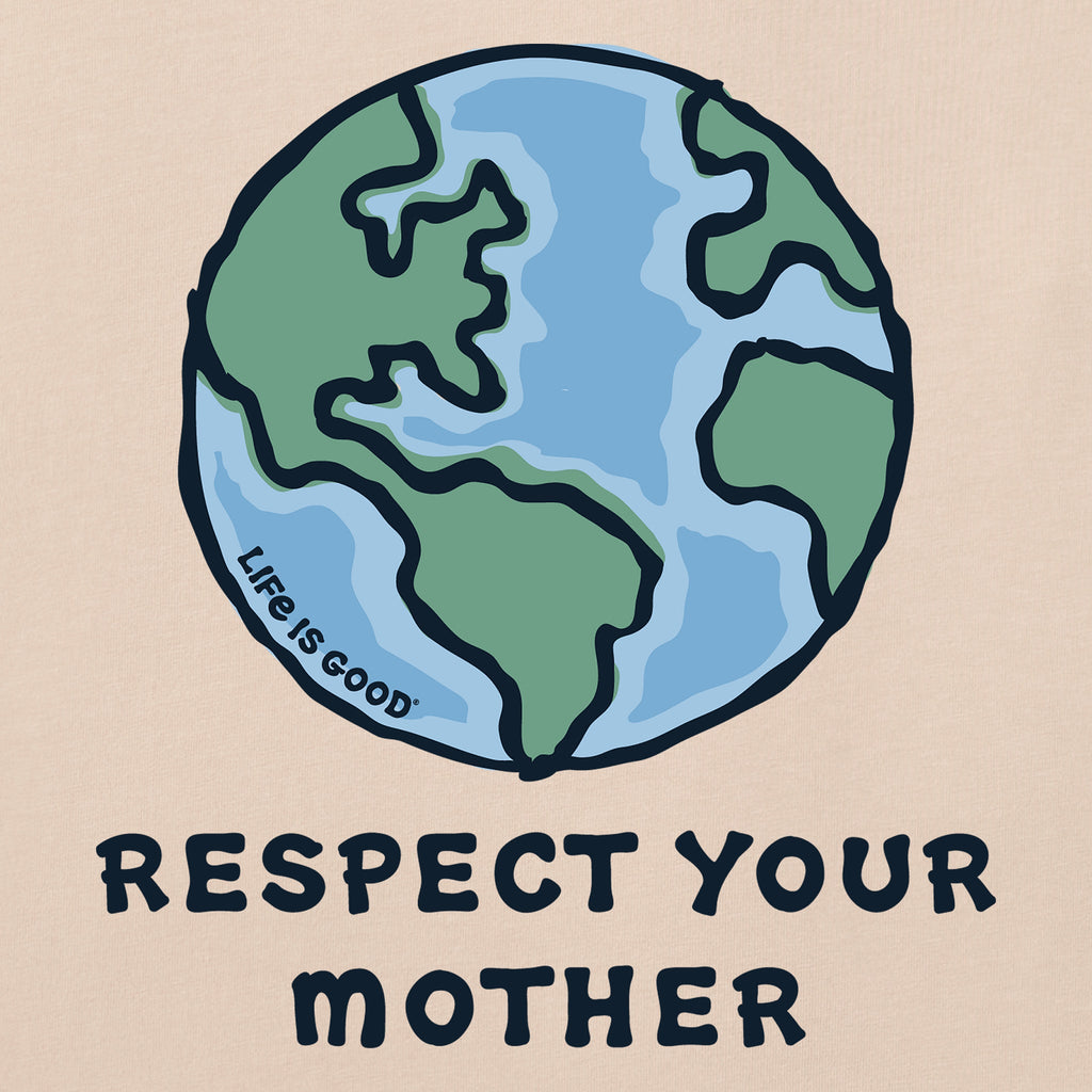 Women's Respect Your Mother Short Sleeve Crusher Boxy Tee product image 4