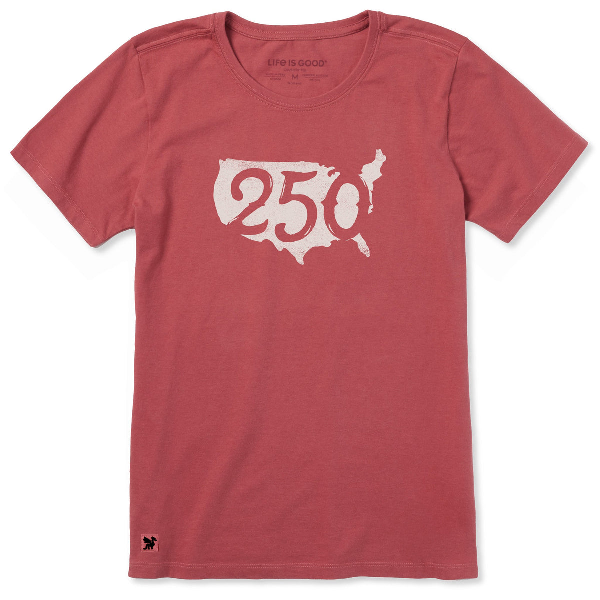 Women's America Map 250 Short Sleeve Tee product image 3