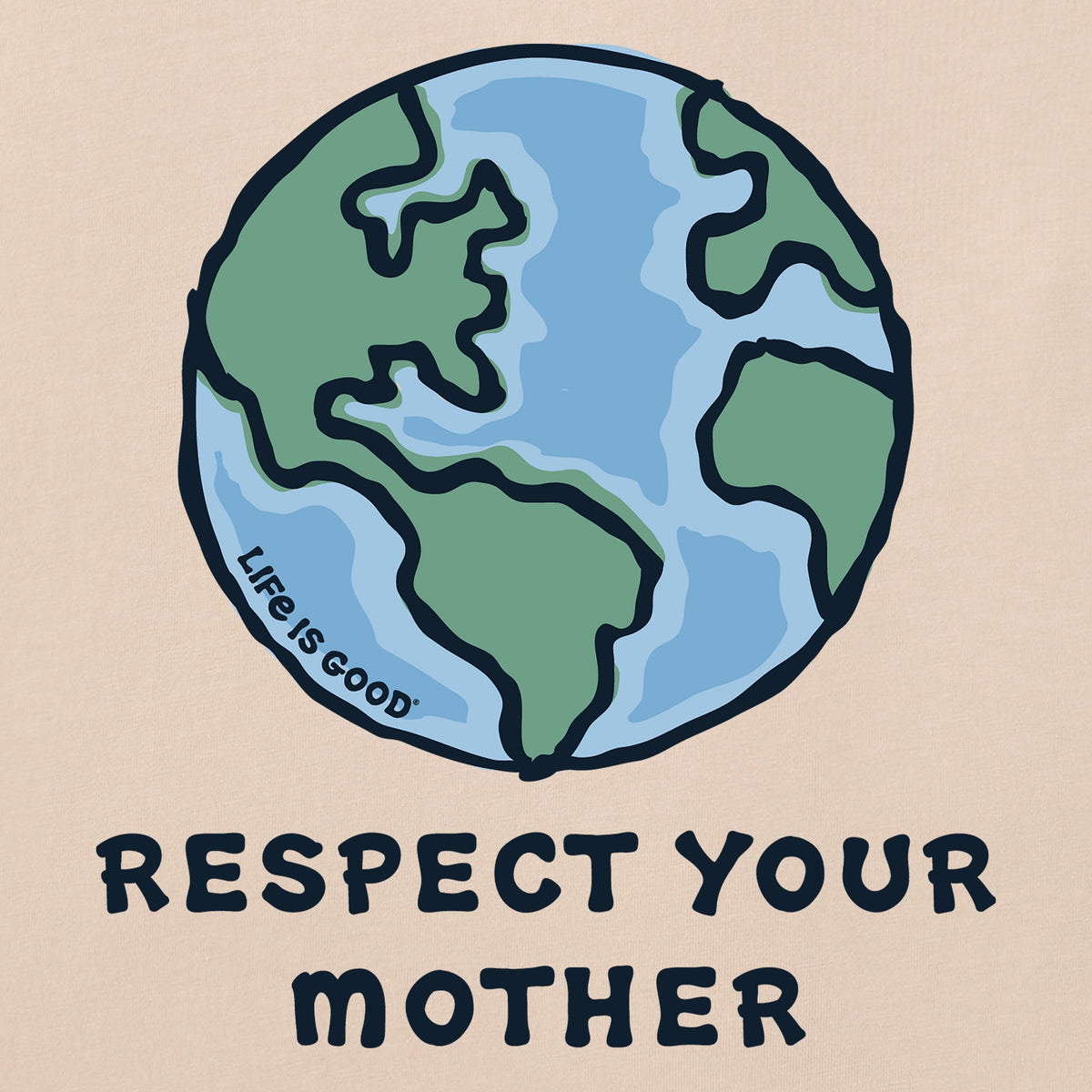 Women's Respect Your Mother Short Sleeve Crusher Tee product image 4