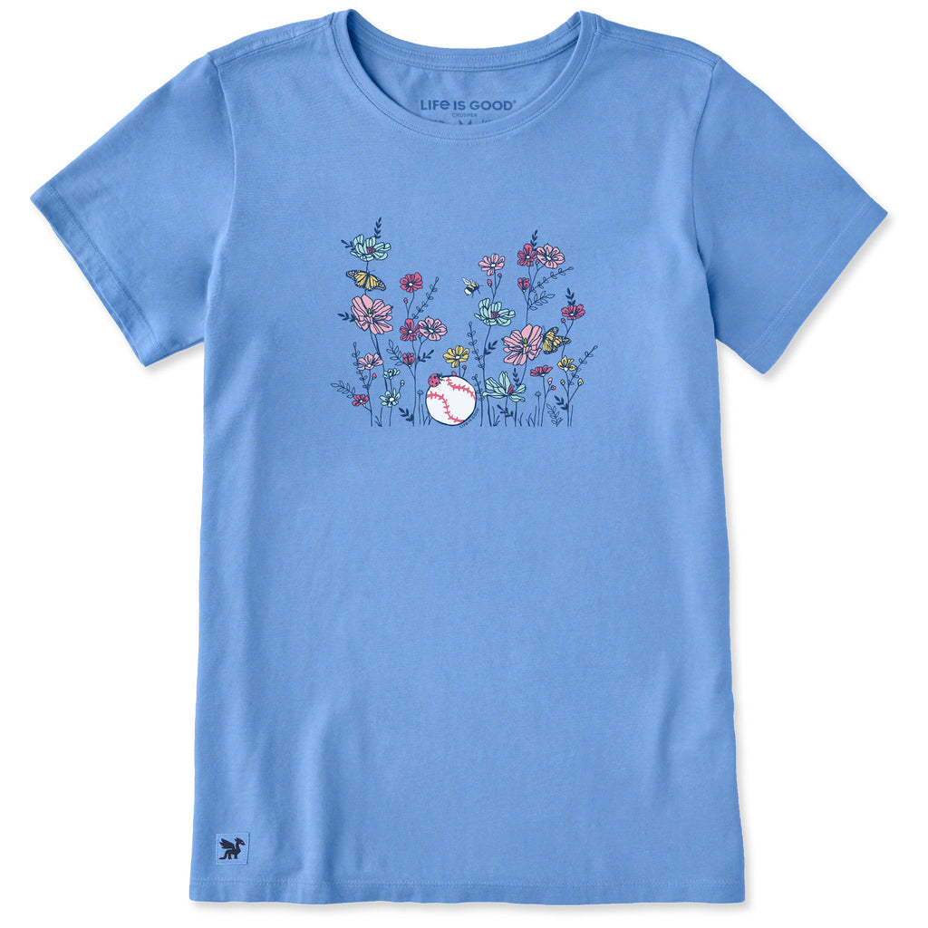 Women's Wildflowers Baseball Short Sleeve Tee product image 3