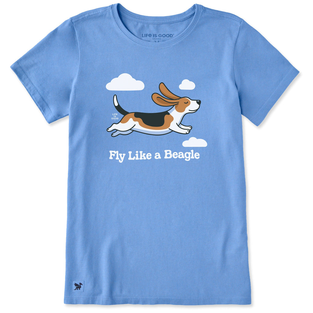 Women's Fly Like a Beagle Short Sleeve Tee product image 3