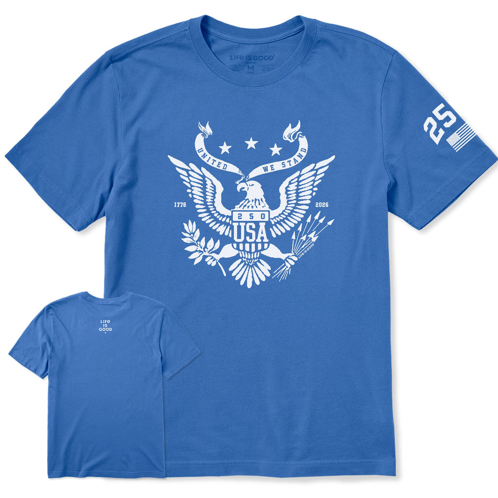 Men's USA Eagle Emblem Short Sleeve Crusher Tee product image 13