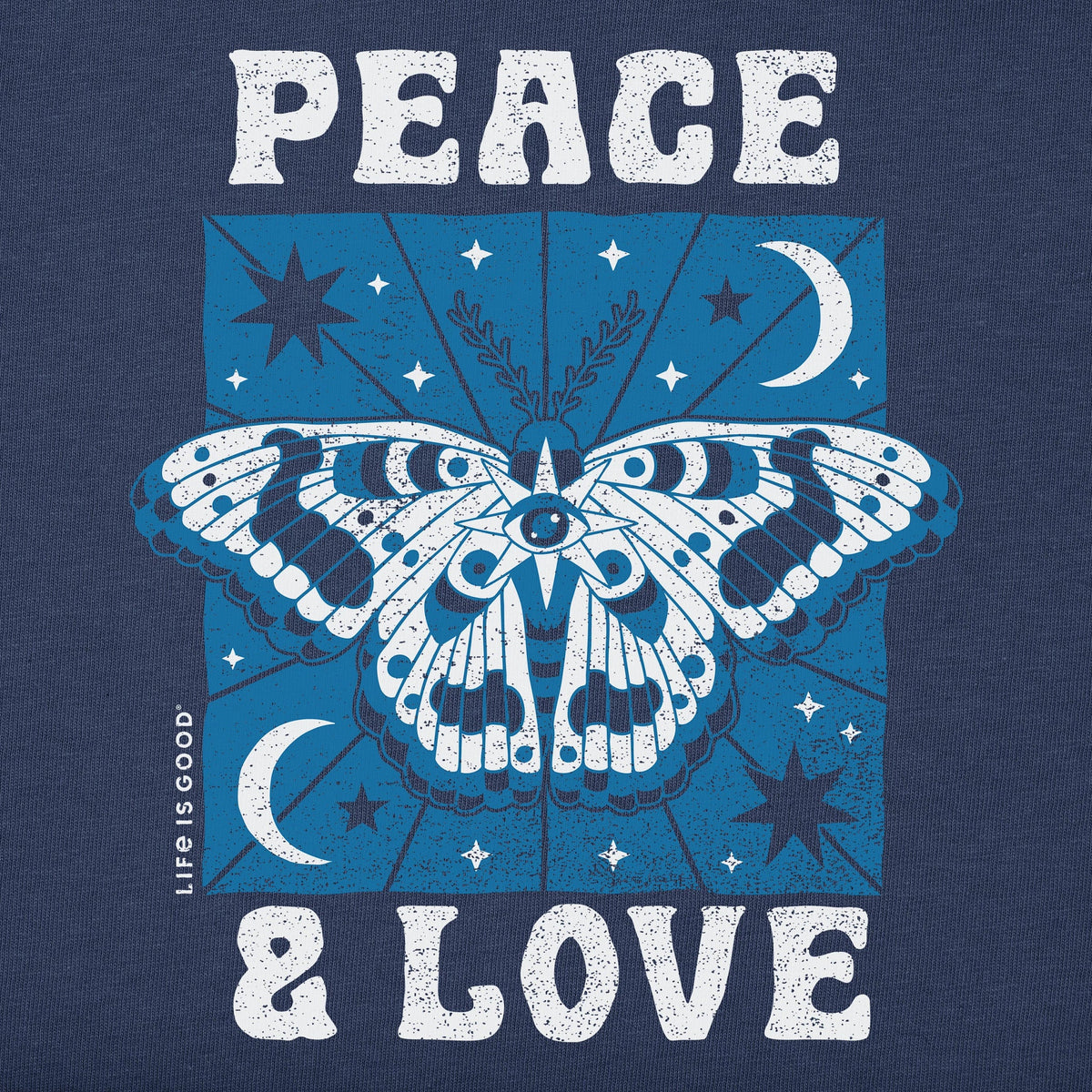 Peace and Love Celestial Butterfly