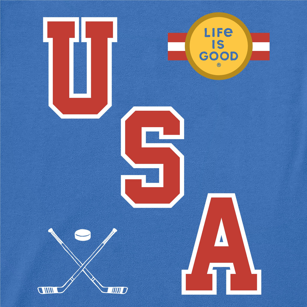 Kids USA Hockey Gold Long Sleeve Crusher Tee product image 4