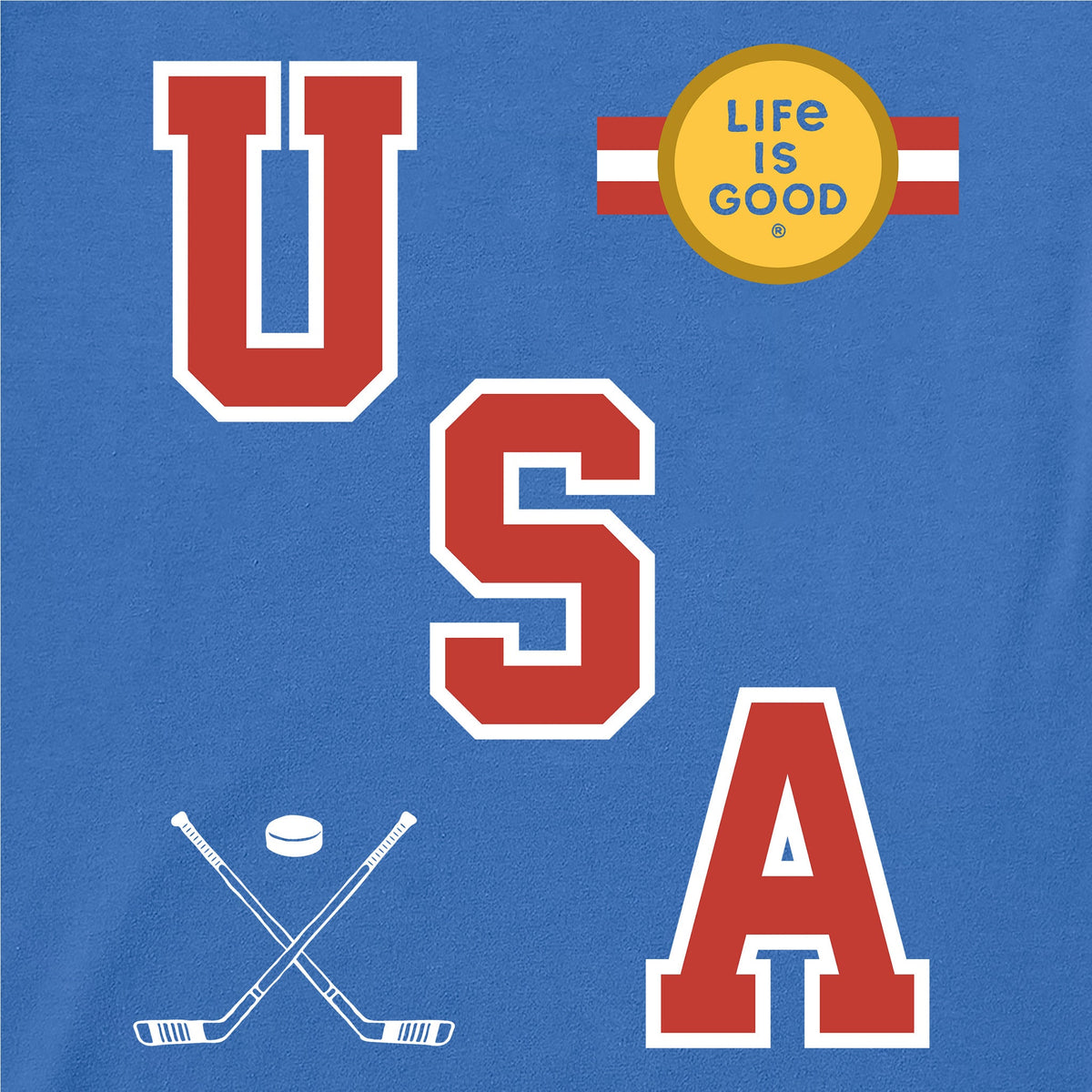 Kids USA Hockey Gold Long Sleeve Crusher Tee product image 4