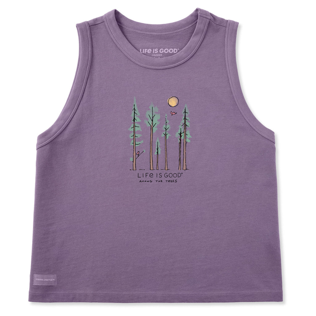 Women's Life is Good Among the Trees Crusher Boxy Tank product image 3