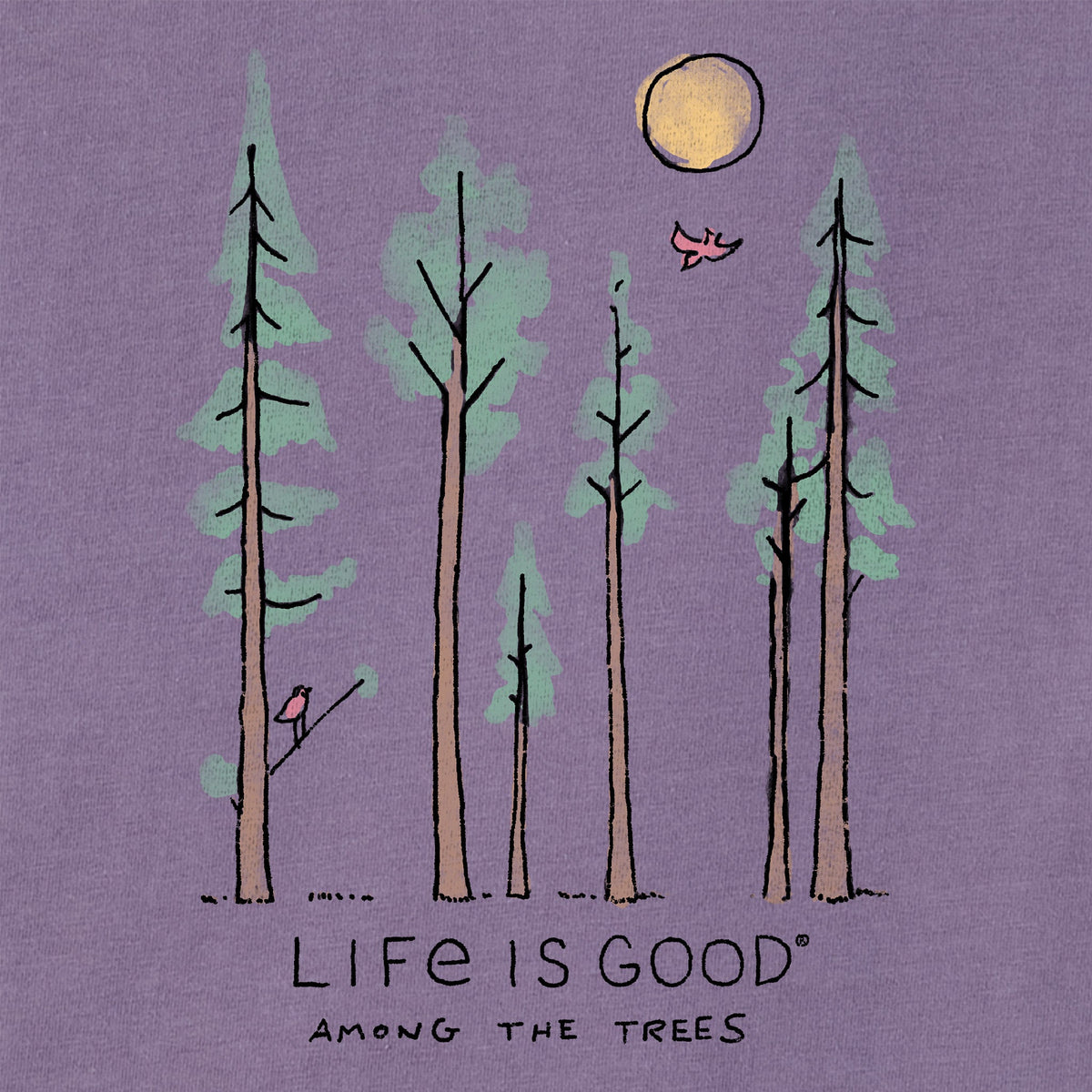 Women's Life is Good Among the Trees Crusher Boxy Tank product image 4