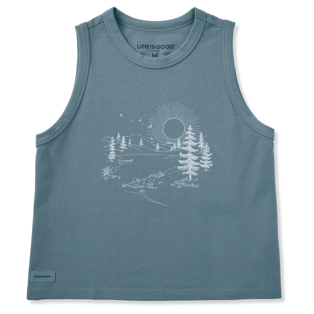 Women's Nature Escape Crusher Boxy Tank product image 11