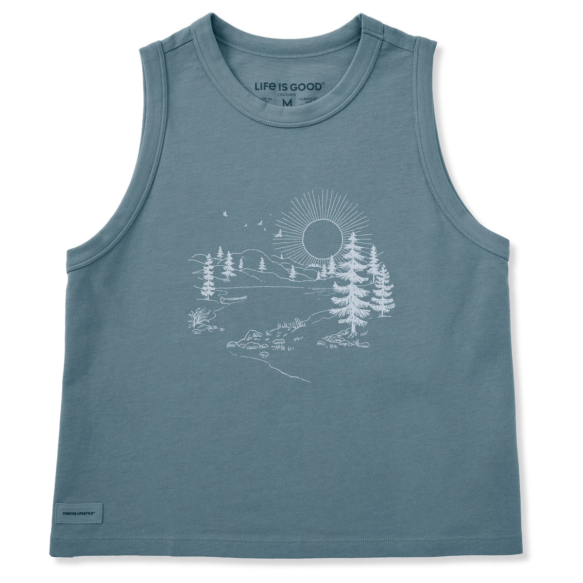 Women's Nature Escape Crusher Boxy Tank product image 11