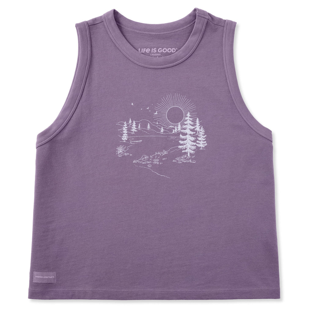 Women's Nature Escape Crusher Boxy Tank product image 13