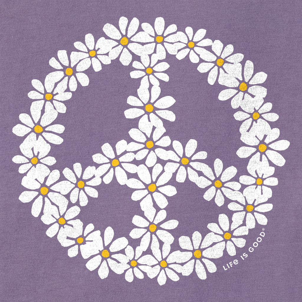 Women's Peace Daisy Chain Crusher Boxy Tank product image 4