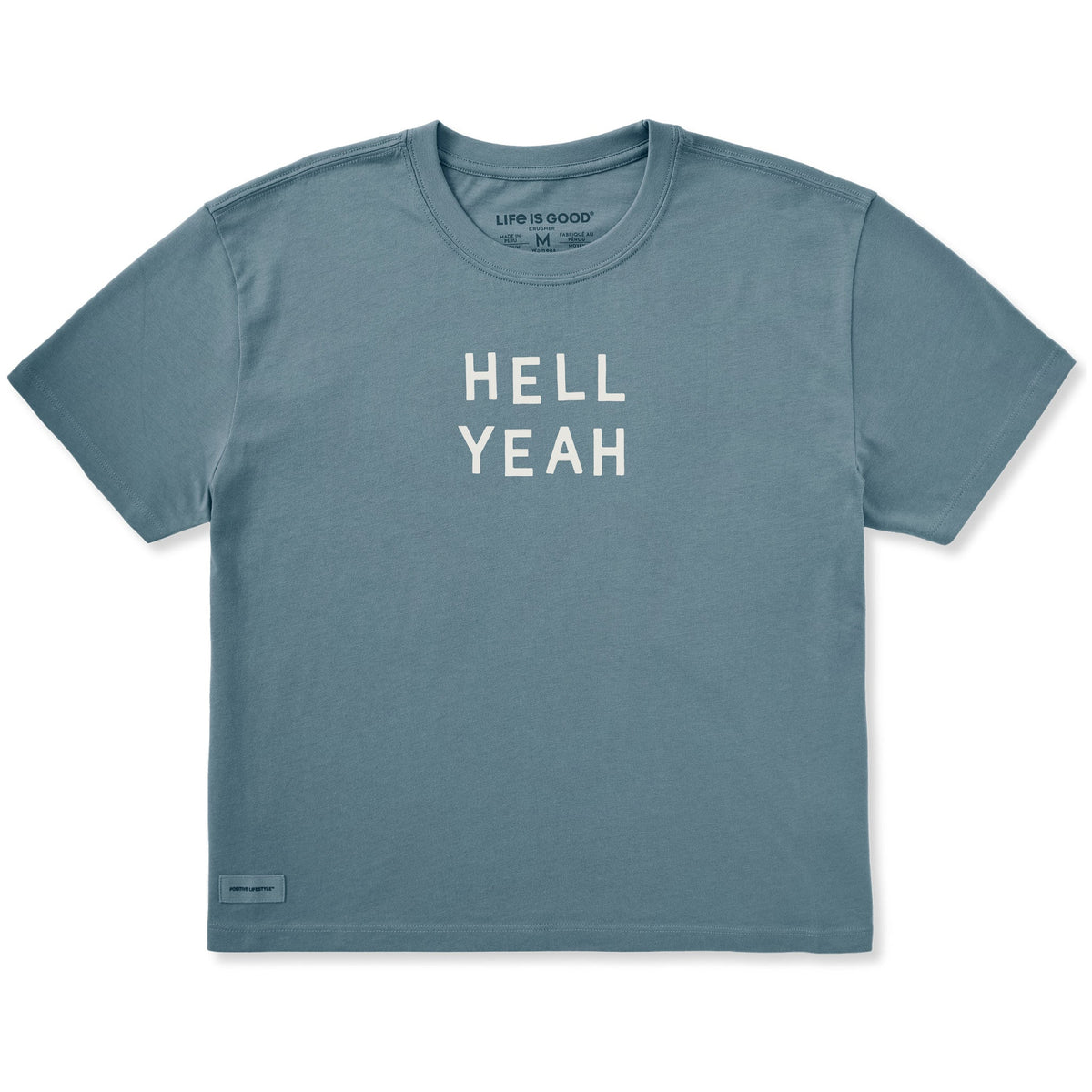 Women's Hell Yeah Short Sleeve Crusher Boxy Tee product image 5